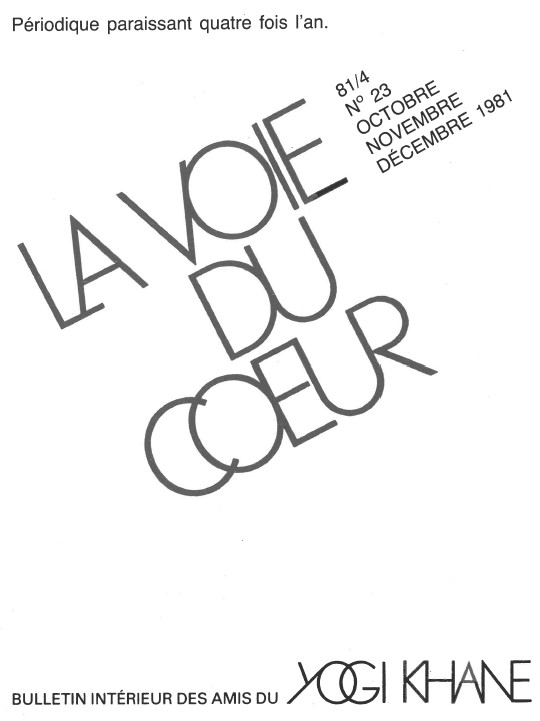 La Voie du coeur Revue N°23