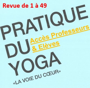 Revue la voie du Cœur de 1 à 49 - Accès Professeurs - Elèves